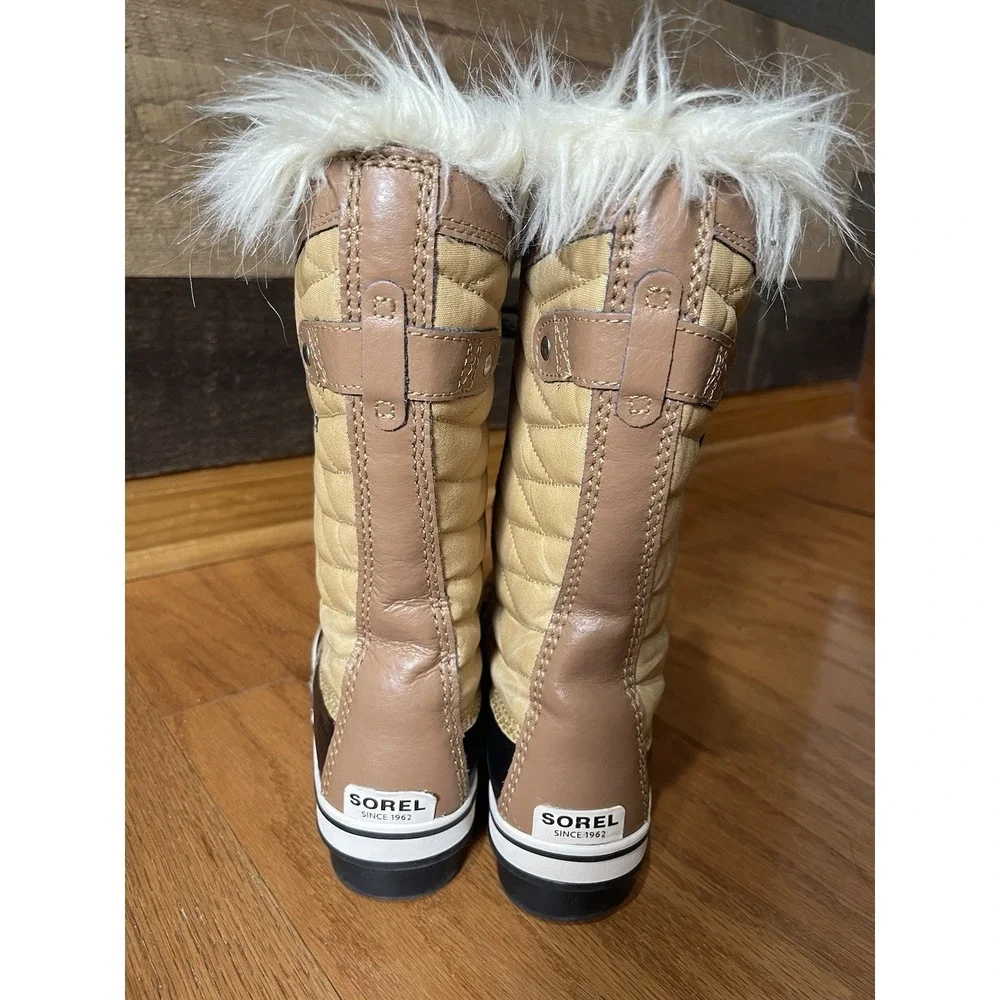 Sorel Tofino II Waterproof Boots Curry Fawn Women Size 5